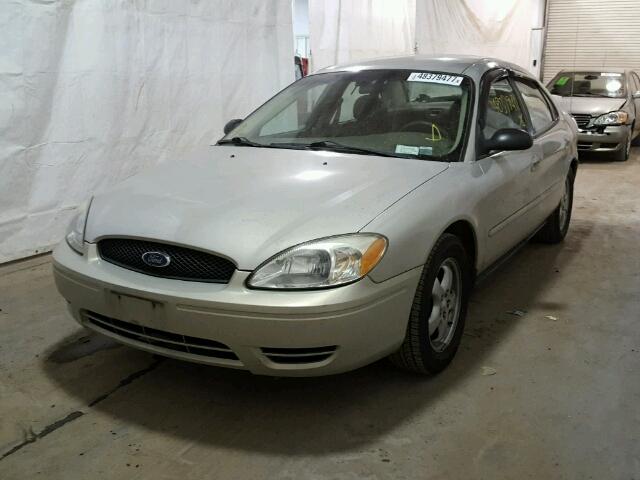 1FAFP53U17A162280 - 2007 FORD TAURUS SE BEIGE photo 2