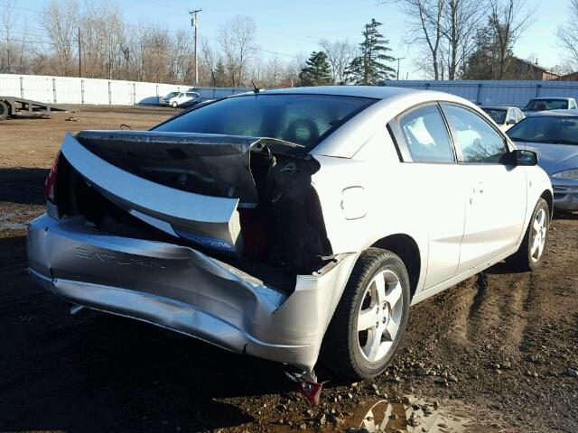 1G8AN18F06Z107200 - 2006 SATURN ION LEVEL SILVER photo 4