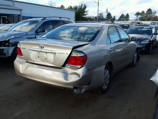 4T1BE30K75U613757 - 2005 TOYOTA CAMRY LE TAN photo 4