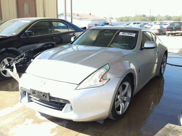 JN1AZ4EH8CM564317 - 2012 NISSAN 370Z BASE SILVER photo 2