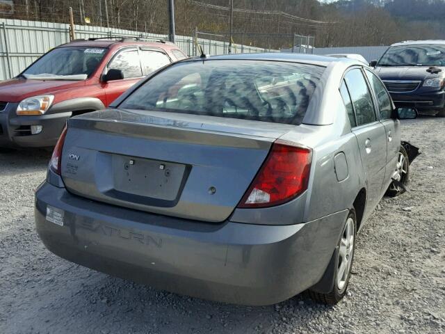 1G8AZ55F56Z143738 - 2006 SATURN ION LEVEL GRAY photo 4