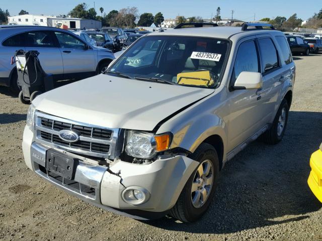 1FMCU94G89KB93279 - 2009 FORD ESCAPE LIM CREAM photo 2