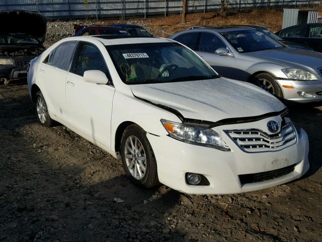 4T1BK3EK8AU606666 - 2010 TOYOTA CAMRY SE WHITE photo 1