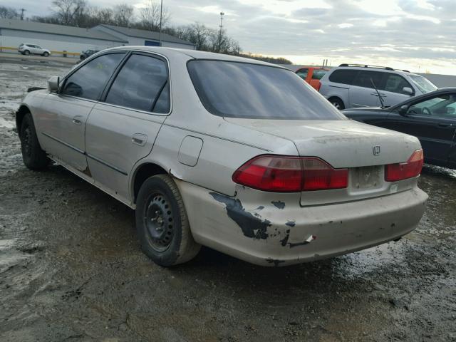 JHMCG5649XC004412 - 1999 HONDA ACCORD LX BEIGE photo 3