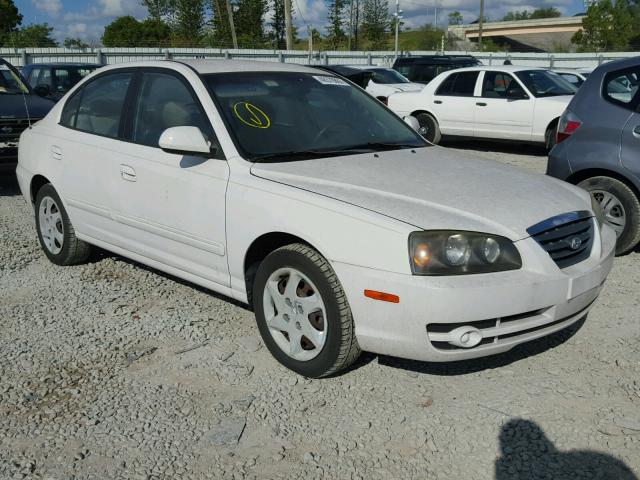 KMHDN46D75U010153 - 2005 HYUNDAI ELANTRA GL WHITE photo 1