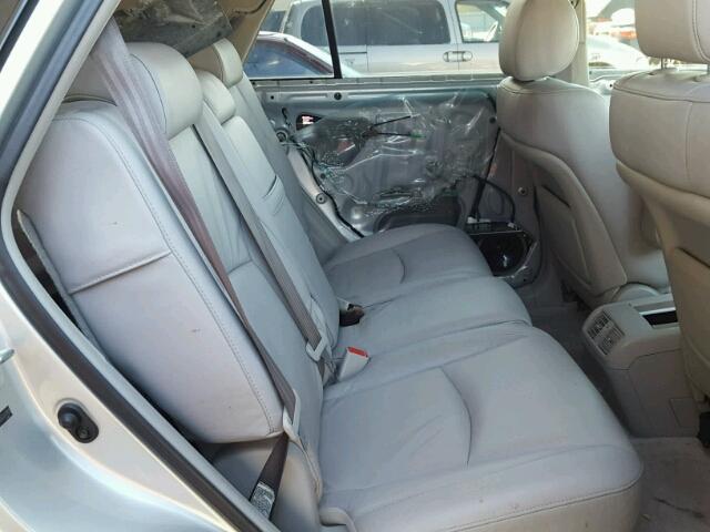 2T2GA31U05C041803 - 2005 LEXUS RX 330 SILVER photo 6