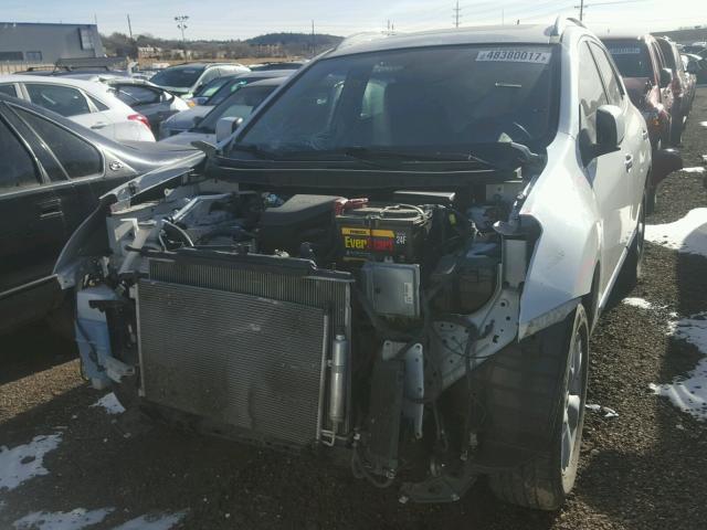 JN8AS5MV8BW296875 - 2011 NISSAN ROGUE S WHITE photo 9