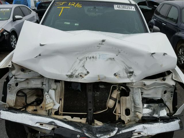 1GCCS139878204001 - 2007 CHEVROLET COLORADO WHITE photo 7