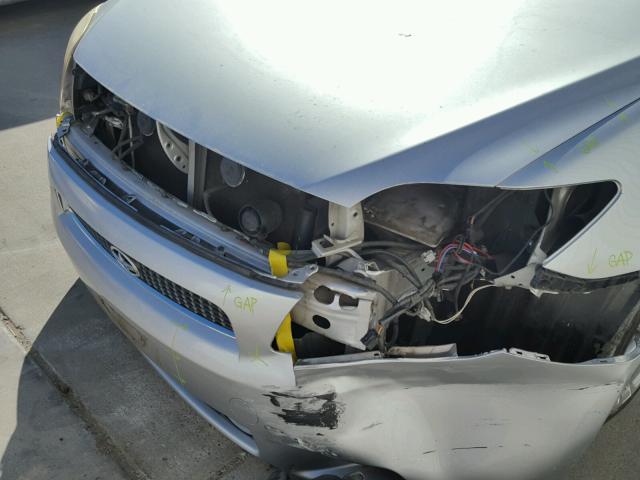 JTKDE177960117895 - 2006 TOYOTA SCION TC 银色 照片 9