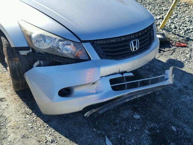 1HGCP3F89AA010496 - 2010 HONDA ACCORD EXL SILVER photo 9