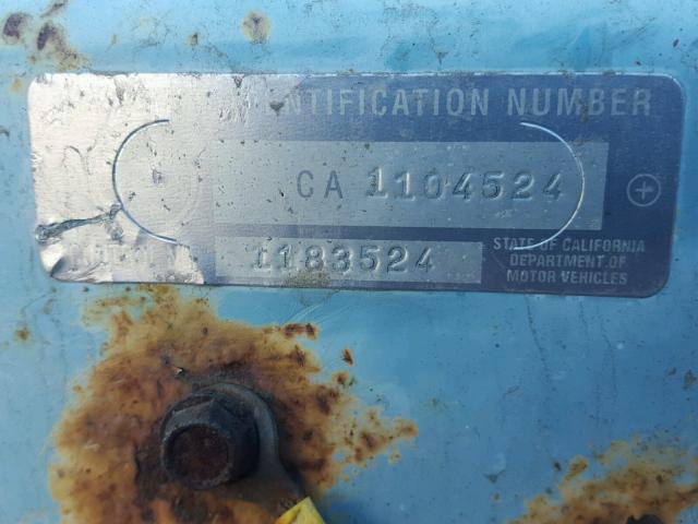 CA1104524 - 2000 UTILITY TRAILER BLUE photo 10