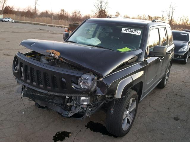 1C4NJPFA2HD132760 - 2017 JEEP PATRIOT LA BLACK photo 2