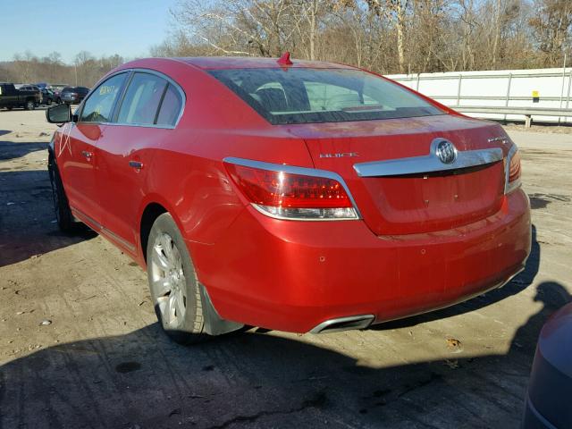 1G4GE5E38CF224551 - 2012 BUICK LACROSSE P BURGUNDY photo 3