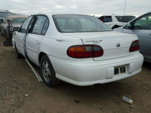 1G1NE52J93M524893 - 2003 CHEVROLET MALIBU LS 白色 照片 3
