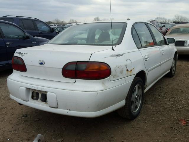 1G1NE52J93M524893 - 2003 CHEVROLET MALIBU LS WHITE photo 4