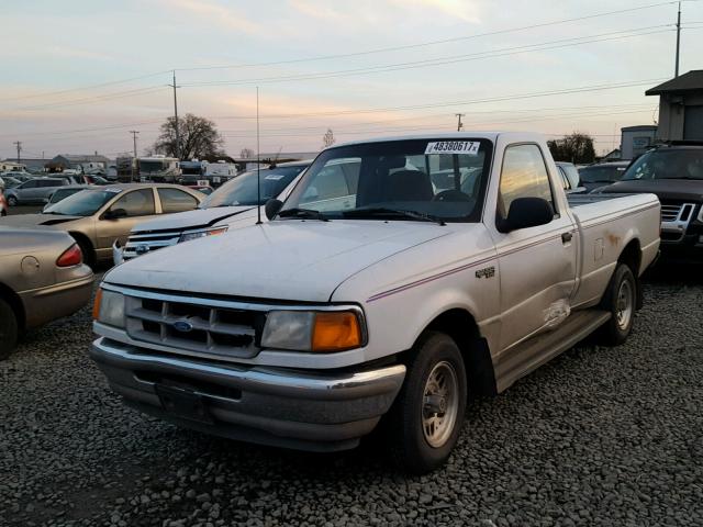 1FTCR10X7RPA79614 - 1994 FORD RANGER SILVER photo 2