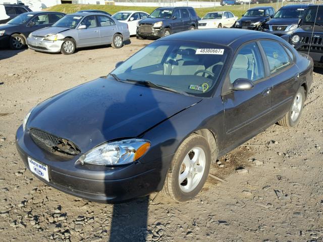 1FAFP55U42G184275 - 2002 FORD TAURUS SES GRAY photo 2