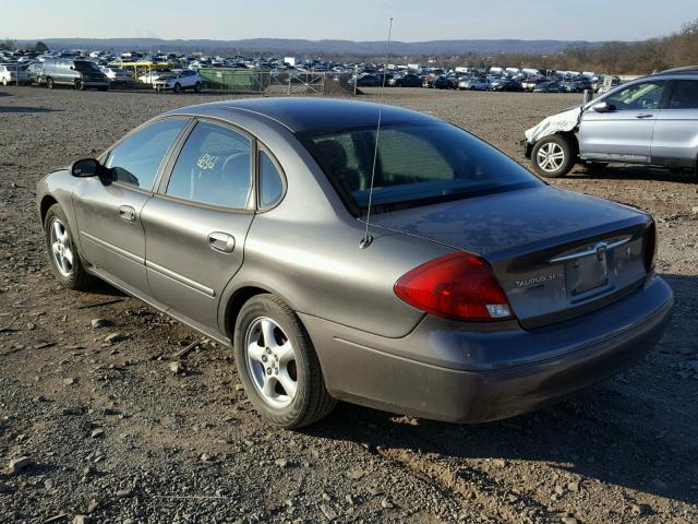 1FAFP55U42G184275 - 2002 FORD TAURUS SES GRAY photo 3