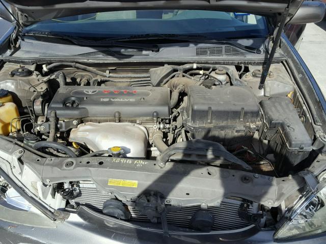 JTDBE32K540274455 - 2004 TOYOTA CAMRY LE GRAY photo 7