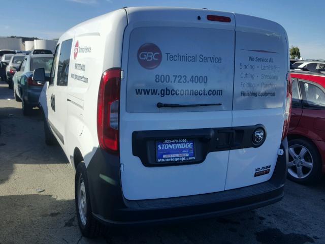 ZFBERFAB0H6F20986 - 2017 RAM PROMASTER 白色 照片 3