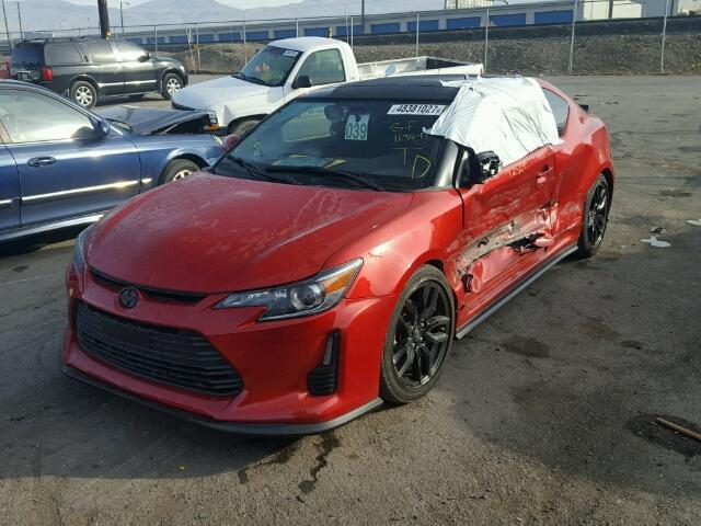 JTKJF5C74GJ025666 - 2016 TOYOTA SCION TC 红色 照片 2