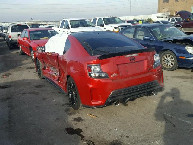 JTKJF5C74GJ025666 - 2016 TOYOTA SCION TC 红色 照片 3