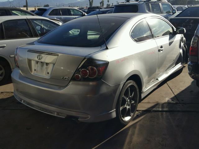 JTKDE3B76A0317743 - 2010 TOYOTA SCION TC 银色 照片 4