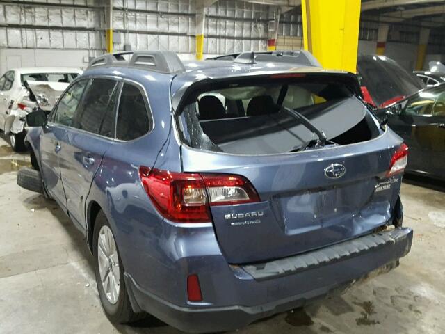 4S4BSACCXG3348651 - 2016 SUBARU OUTBACK 2. BLUE photo 3