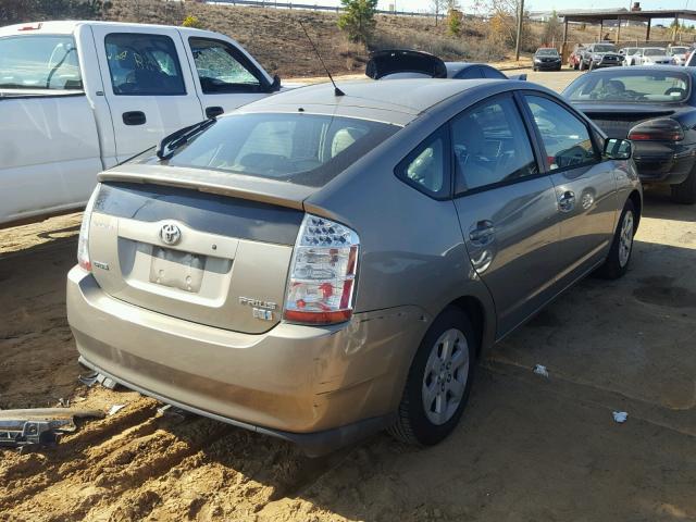 JTDKB20U363161645 - 2006 TOYOTA PRIUS TAN photo 4