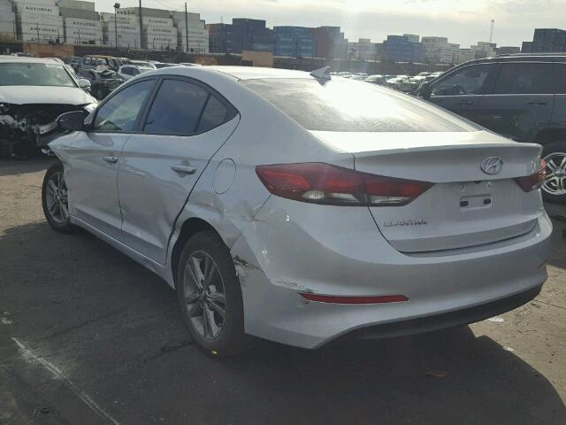 5NPD84LF7HH061166 - 2017 HYUNDAI ELANTRA SE SILVER photo 3