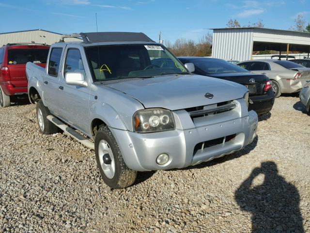 1N6ED27TX1C326245 - 2001 NISSAN FRONTIER C SILVER photo 1