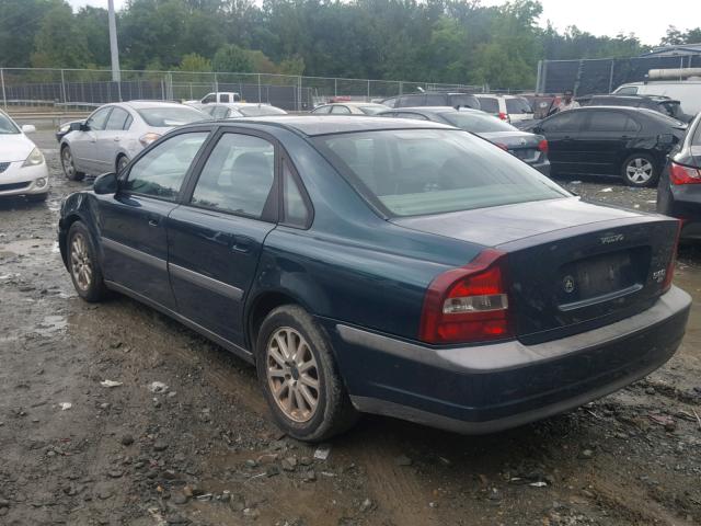 YV1TS94D311210204 - 2001 VOLVO S80 GREEN photo 3