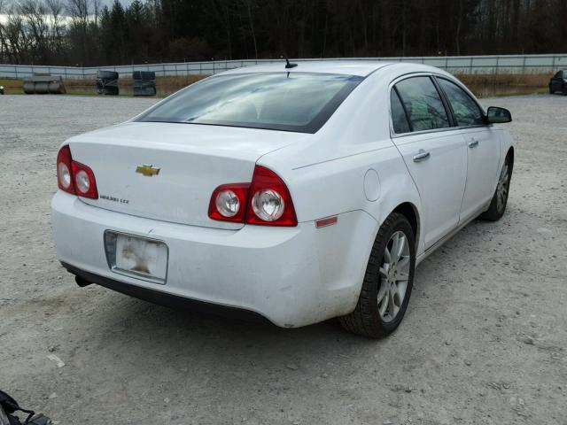 1G1ZE5EB9AF138661 - 2010 CHEVROLET MALIBU LTZ 白色 照片 4