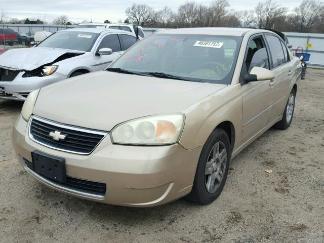 1G1ZT51876F203014 - 2006 CHEVROLET MALIBU LT TAN photo 2