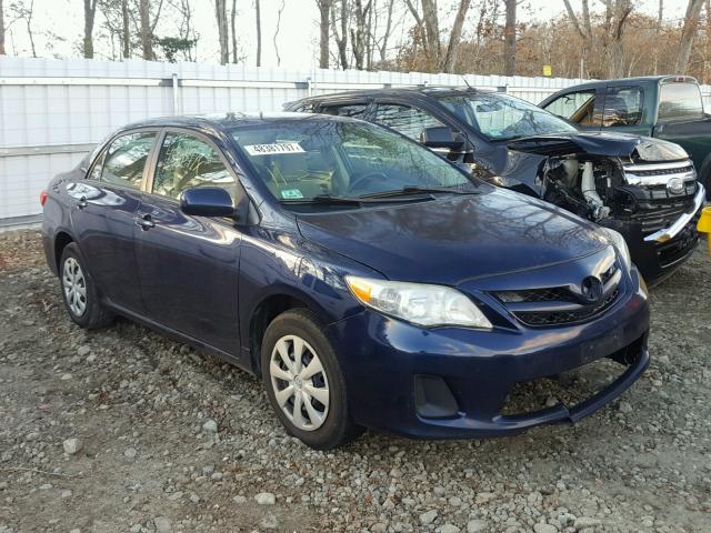 2T1BU4EE8BC600105 - 2011 TOYOTA COROLLA BA BLUE photo 1