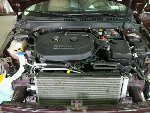 3LN6L2G91DR809249 - 2013 LINCOLN MKZ Շագանակագույն լուսանկար 7