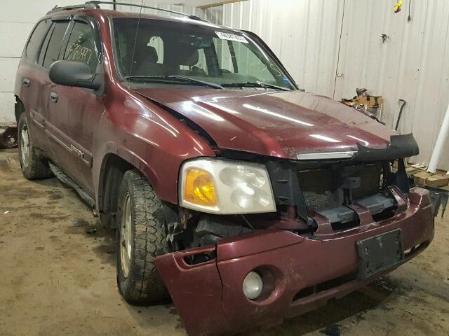 1GKDT13S432248227 - 2003 GMC ENVOY MAROON photo 1