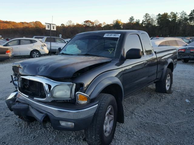 5TESN92N03Z231413 - 2003 TOYOTA TACOMA XTR BLACK photo 2