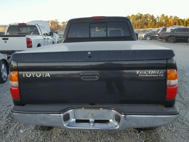 5TESN92N03Z231413 - 2003 TOYOTA TACOMA XTR BLACK photo 9