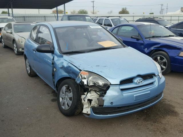 KMHCM36C79U121095 - 2009 HYUNDAI ACCENT GS BLUE photo 1