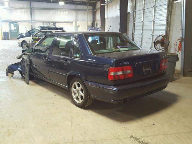 YV1LS557XW3511467 - 1998 VOLVO S70 BLUE photo 3