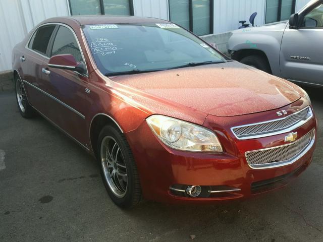1G1ZK57769F178418 - 2009 CHEVROLET MALIBU LTZ 勃艮第红 照片 1