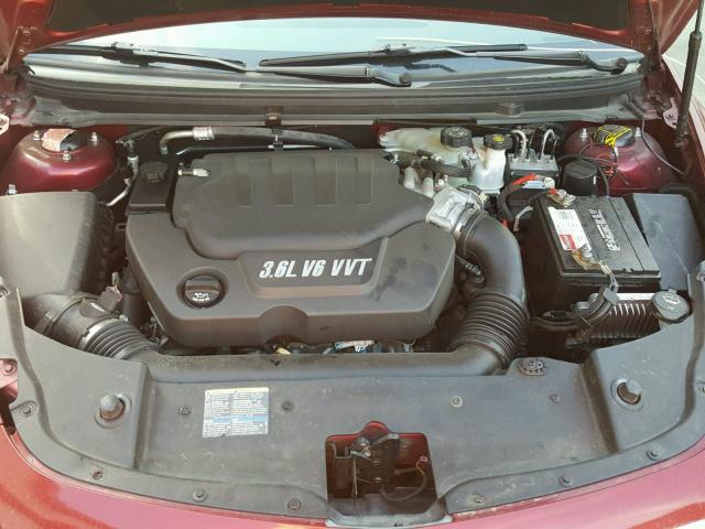 1G1ZK57769F178418 - 2009 CHEVROLET MALIBU LTZ 勃艮第红 照片 7