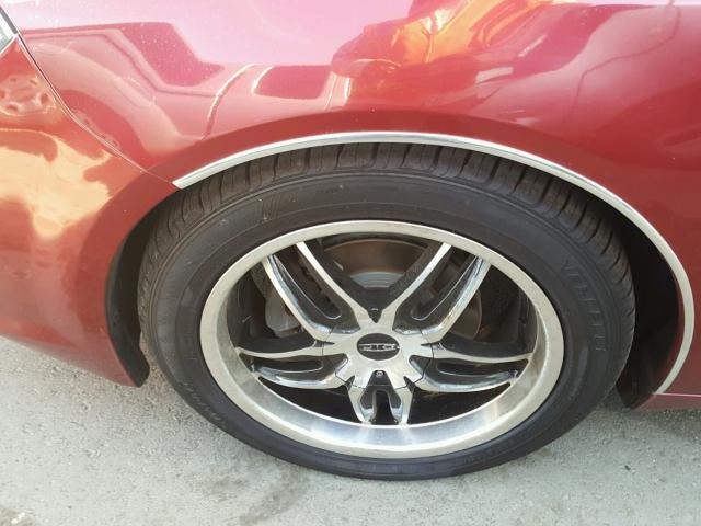 1G1ZK57769F178418 - 2009 CHEVROLET MALIBU LTZ 勃艮第红 照片 9