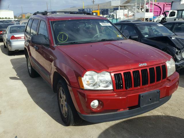 1J8GR48K45C555789 - 2005 JEEP GRAND CHER RED photo 1