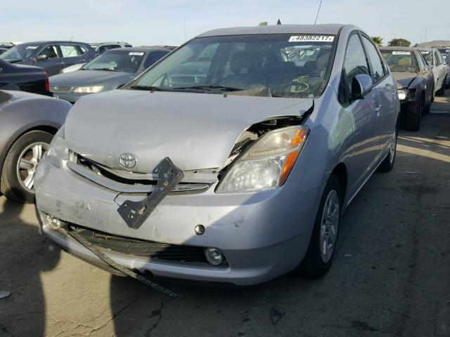 JTDKB20U777612764 - 2007 TOYOTA PRIUS SILVER photo 2