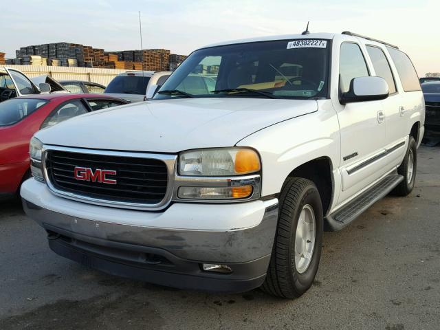 3GKFK16Z35G113903 - 2005 GMC YUKON XL K WHITE photo 2