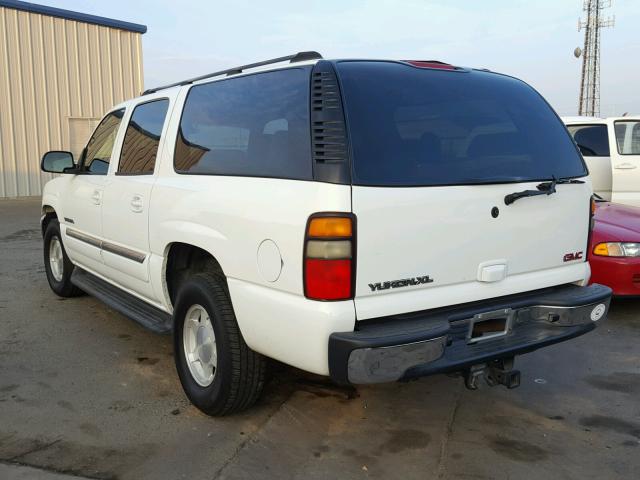 3GKFK16Z35G113903 - 2005 GMC YUKON XL K WHITE photo 3