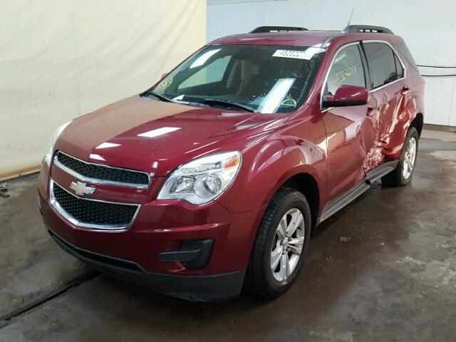 2GNALDEK4C6324682 - 2012 CHEVROLET EQUINOX LT MAROON photo 2