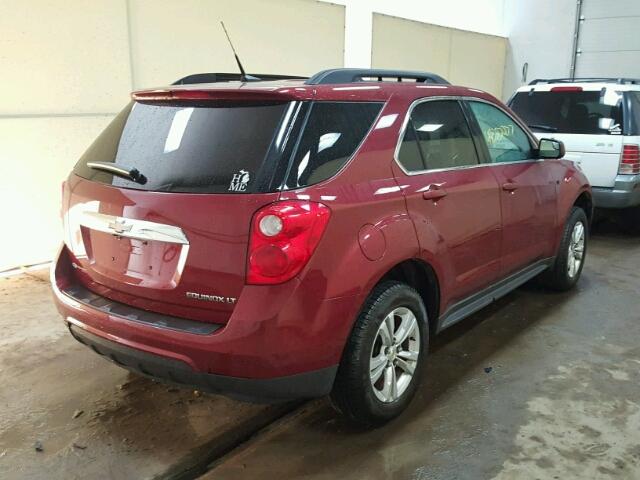 2GNALDEK4C6324682 - 2012 CHEVROLET EQUINOX LT MAROON photo 4